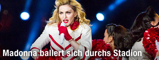 Madonna bei ihrem Wien-Konzert