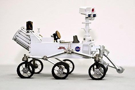 © AP/NASA/JPL-Caltech Fahrzeug "Mars Curiosity"