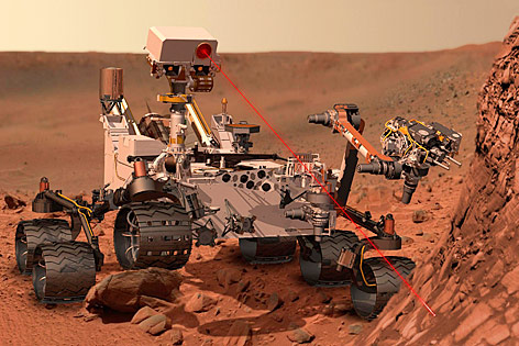 © Reuters/NASA/JPL-Caltech Fahrzeug "Mars Curiosity"