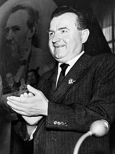© picturedesk.com/Albert Harlingue/Roger Viollet Ehemaliger Präsident der CSSR, Klement Gottwald
