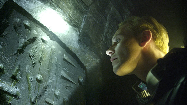 Szene aus dem Film Prometheus