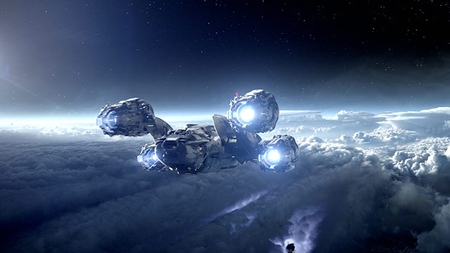 Szene aus dem Film Prometheus