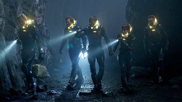Szene aus dem Film Prometheus