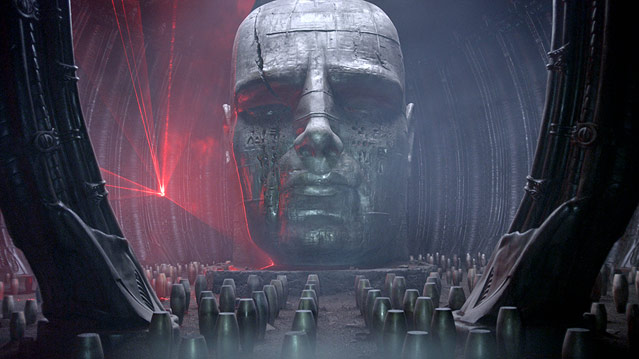 Szene aus dem Film Prometheus