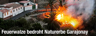 Feuer auf La Gomera