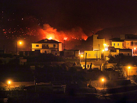 © AP/Andres Gutierrez Brände auf La Gomera