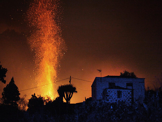 Waldbrand auf La Palma