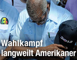 Schlafender Obama-Unterstützer