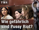 Mitglieder der Punkband Pussy Riot vor Gericht