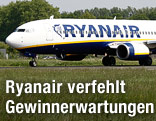 Ryanair-Maschine am Boden