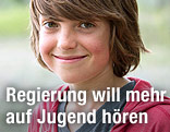Lächelnder Bub