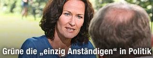 Armin Wolf im "Sommergespräch" mit Eva Glawischnig