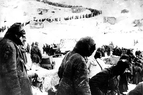 © AP Deutsche Soldaten in der Schlacht von Stalingrad