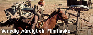 Szene mit Reiter aus dem Film "Heaven's Gate"