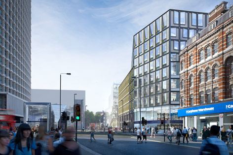 © Crossrail Zeichnung einer zukünftigen Station