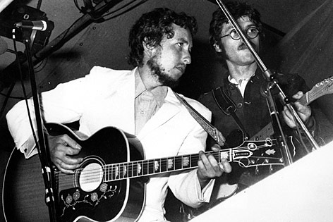 © dapd/ddp/AP Bob Dylan 1969 in einem Konzert