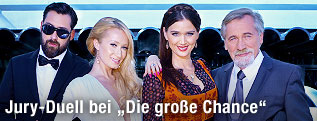 Jury-Mitglieder der Casting-Show "Die Große Chance"