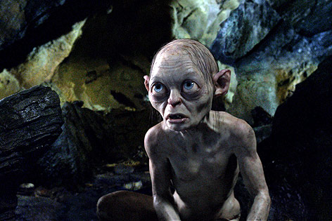 Die Figur Gollum aus dem Film "Der Hobbit"