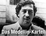 Kolumbianischer Drogenboss Pablo Escobar