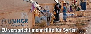 Auffanglager für syrische Flüchtlinge