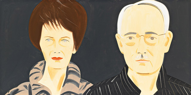 © VBK, Wien/Mischa Nawrata Werk "Agnes and Karlheinz Essl" des Künstlers Alex Katz