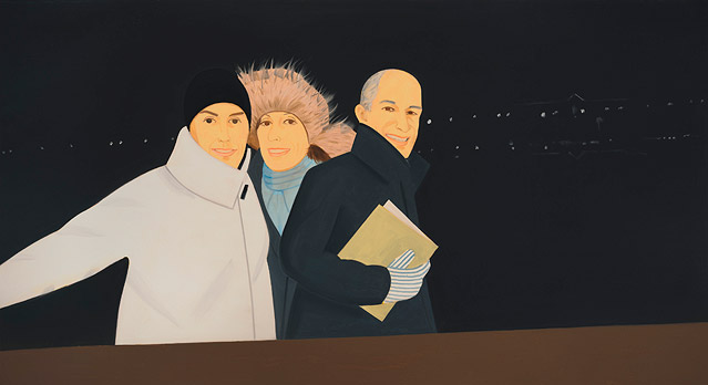 © VBK, Wien/Paul Takeuchi Werk "St. Petersburg" des Künstlers Alex Katz