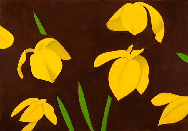 © VBK, Wien/Paul Takeuchi Werk "Yellow Flags" des Künstlers Alex Katz