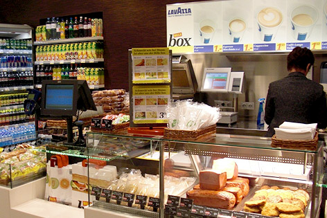 Convenience-Store "Billa box" in Innsbruck