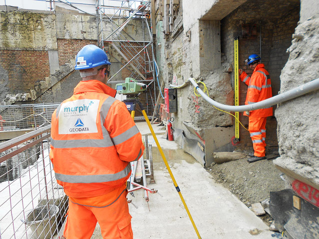 © Crossrail/Geodata U-Bahnbaustelle in London