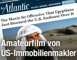 Screenshot des Films „Innocence of Muslims“ auf theatlantic.com