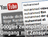 Screenshot der Website "Youtube"
