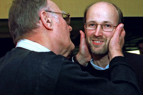 © picturedesk.com/Mats Samuelsson Ingvar Kamprad mit Sohn Peter