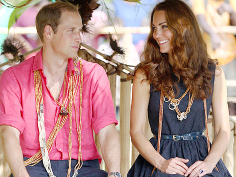 © AP/Rick Rycroft Prinz Wiliam und Ehefrau Kate