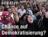 Proteste in Kairo im J&auml;nner 2011