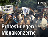 Demonstration in Indien