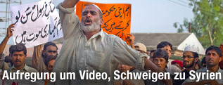 Demonstration in Pakistan