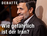 Der iranische Präsident Ahmadinedschad