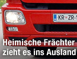 Ausländisches Nummernschild