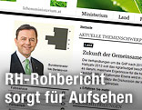 Screenshot www.lebensministerium.at