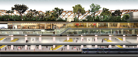 © Crossrail Schema der neuen Londoner U-Bahn