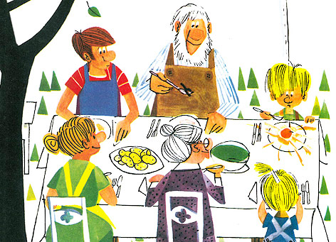 © Jungbrunnen Verlag 1963 Illustration aus "Stanisläuse"