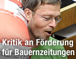 Grüner Landwirtschaftssprecher Wolfgang Pirklhuber