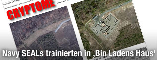 Screenshot eines Nachbaus von Bin Ladens Versteck