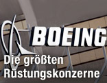 Logo und Schriftzug von Boeing