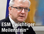 EU-Wirtschafts- und -Währungskommissar Olli Rehn