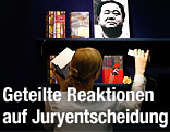 Bücher von Mo Yan auf der Frankfurter Buchmesse