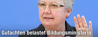 Deutsche Bildungsministerin Annette Schavan