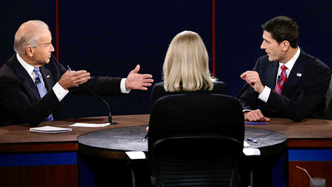 © AP/Eric Gay Paul Ryan und Joe Biden