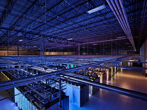 © AP/Google/Connie Zhou Datenzentrum von Google Hamina, Finland
