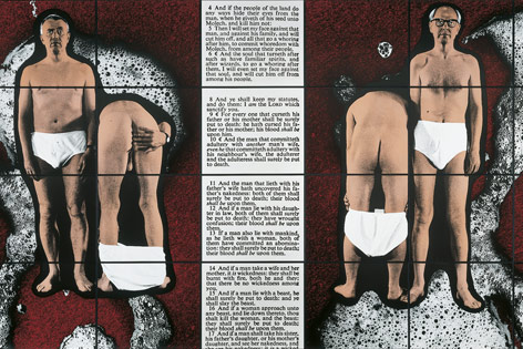 © Leopold Museum Bild der Austellung "nackte männer"